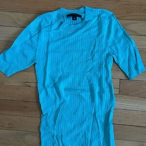 Ann Taylor Women’s XS Blue Short Sleeve